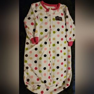 Carter's Polka-dot Wsrm Sleep Sac, 0-6 month